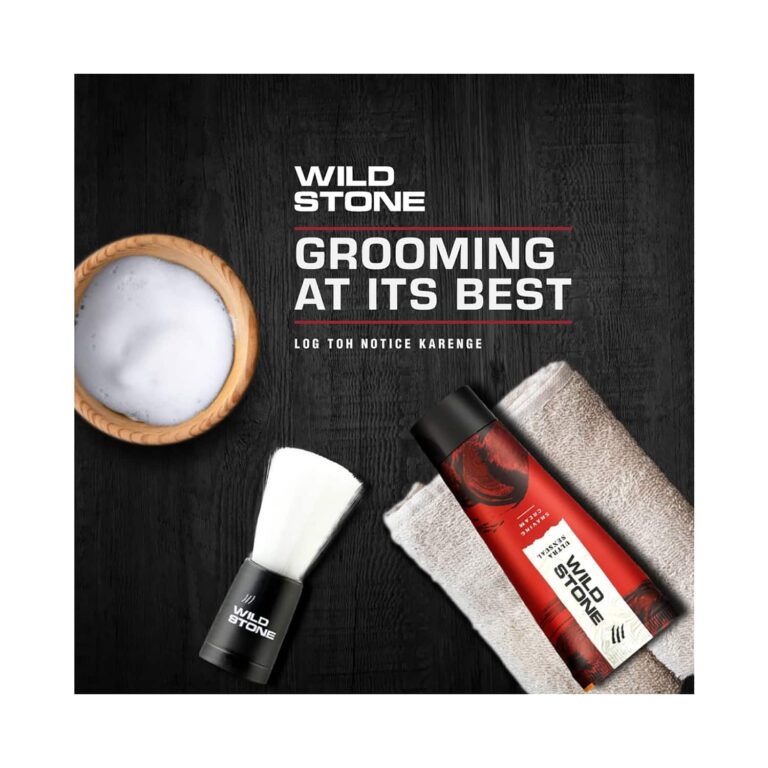 Wild Stone Ultra Fine Shaving Brush with Extra Soft Bristles - Wild Stone