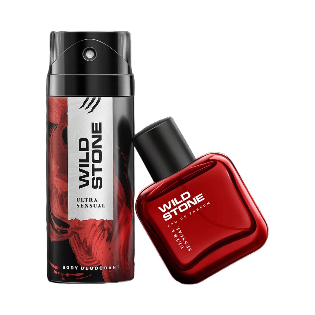 Wild Stone Ultra Sensual Fragrance Combo For Men (2 Pcs) - Wild Stone