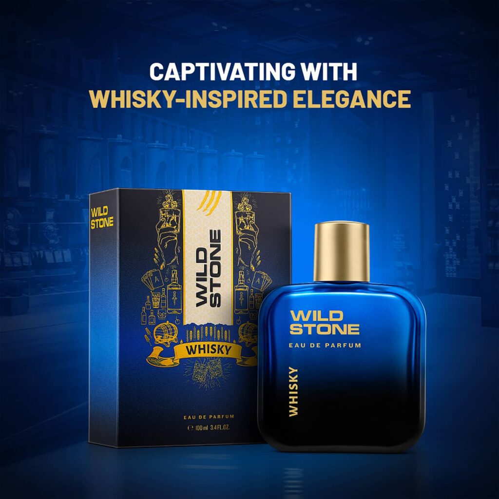 Wild Stone Whiskey Eau De Parfum (100ml) - Wild Stone