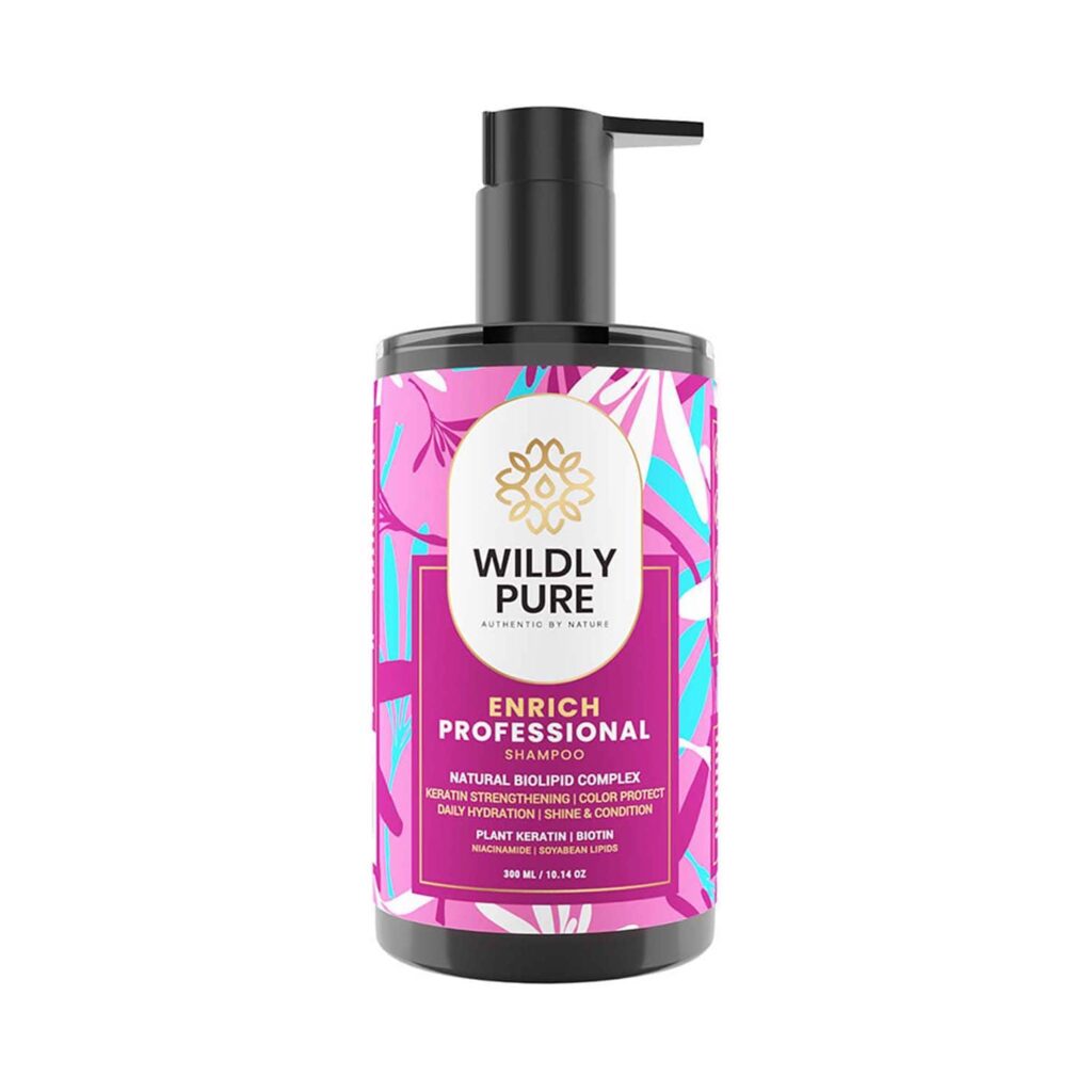 Wildly Pure Enrich Professional Shampoo (300ml) - Wildly Pure