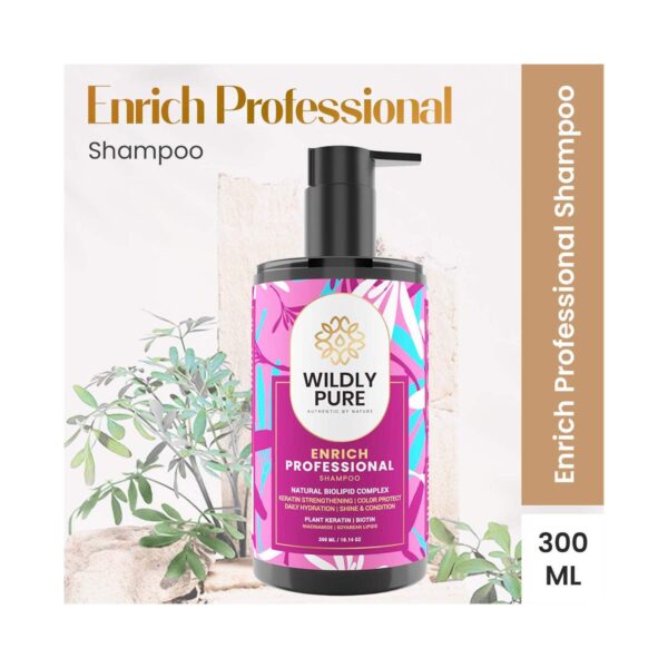 Wildly Pure Enrich Professional Shampoo (300ml) - Wildly Pure