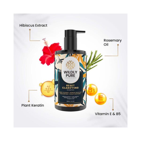 Wildly Pure Reset Clarifying Shampoo (300ml) - Wildly Pure