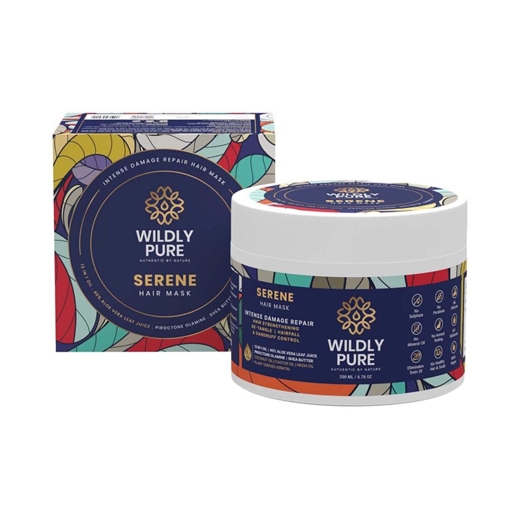 Wildly Pure Serene Hair Mask (200ml) - Wildly Pure