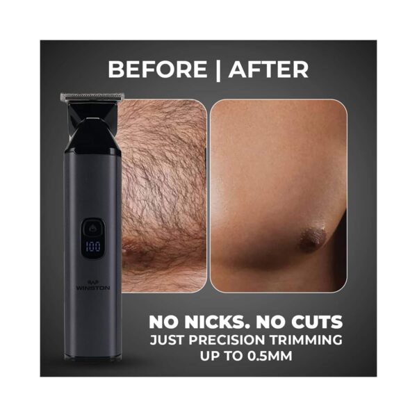 WINSTON All-in-One Full Body 6 in 1 Multi Grooming Trimming Kit for Men - Groom 360 - WINSTON