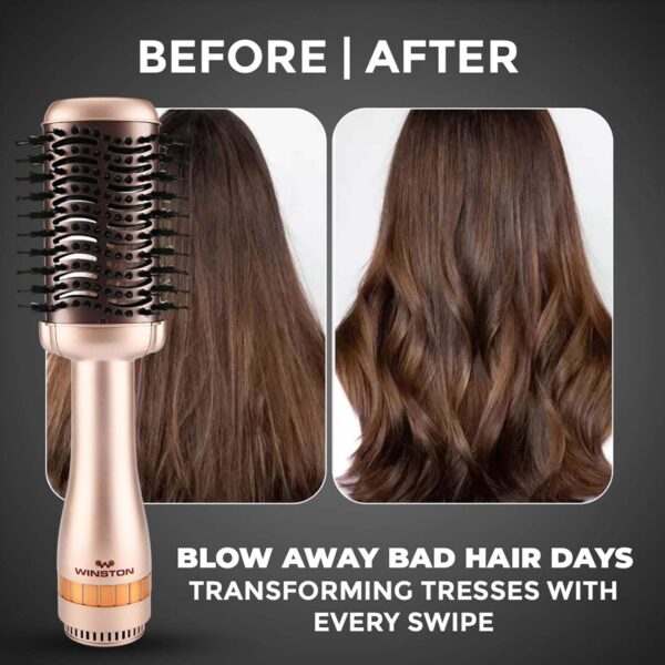 Winston Hair Blow Brush - Gold - WINSTON