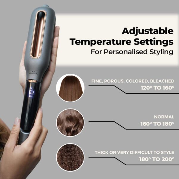 Winston Professional Hair Waver for Women - Grey - WINSTON