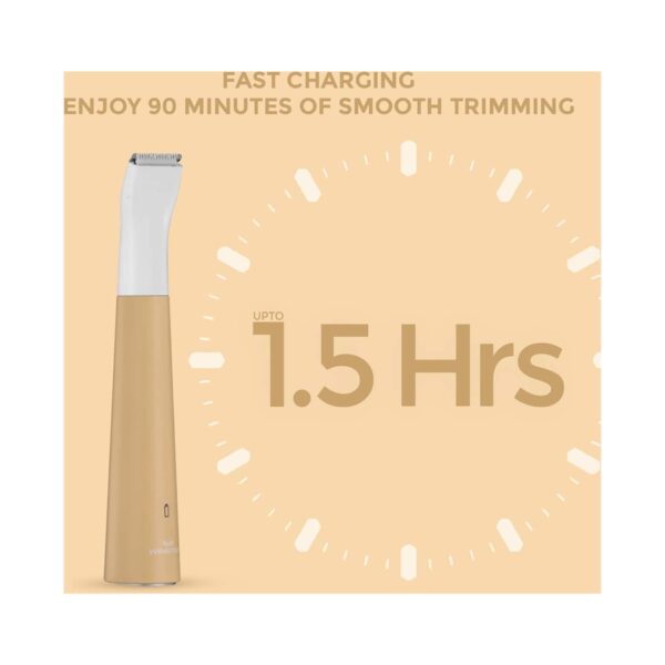 WINSTON Rechargeable Electric 3-in-1 Full Body and Bikini Trimmer for Women - 90 Min - WINSTON