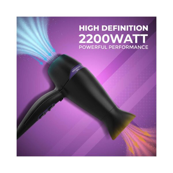 WINSTON Turbo Hair Dryer for Women and Men with Diffuser and with 3 Heat, 2 Speed and Cool Mode Setting – 2200 Watts - WINSTON