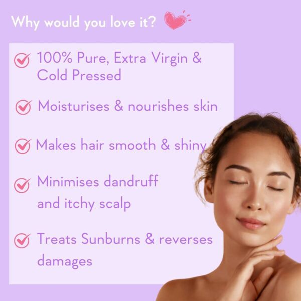 WishCare 100% Pure Cold Pressed Jojoba Oil (100ml) - WishCare