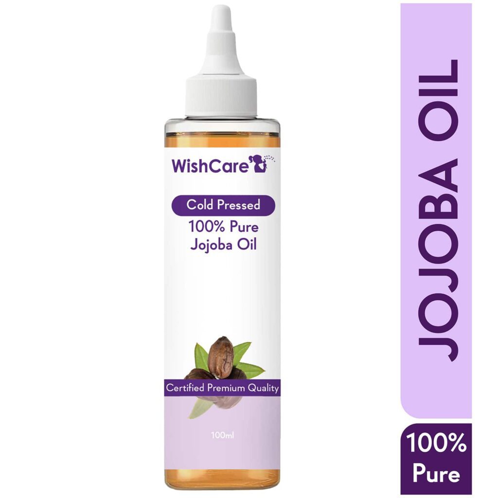 WishCare 100% Pure Cold Pressed Jojoba Oil (100ml) - WishCare