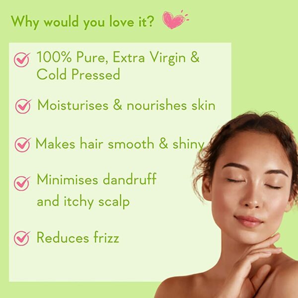 WishCare 100% Pure Cold Pressed Olive Oil (200ml) - WishCare