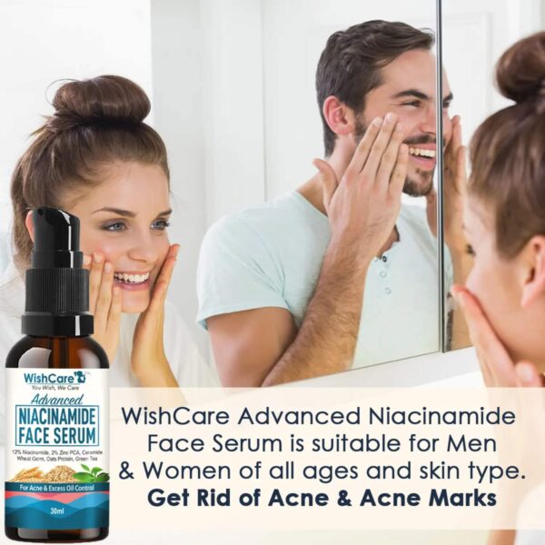 WishCare 12% Niacinamide Serum for Acne (30ml) - WishCare