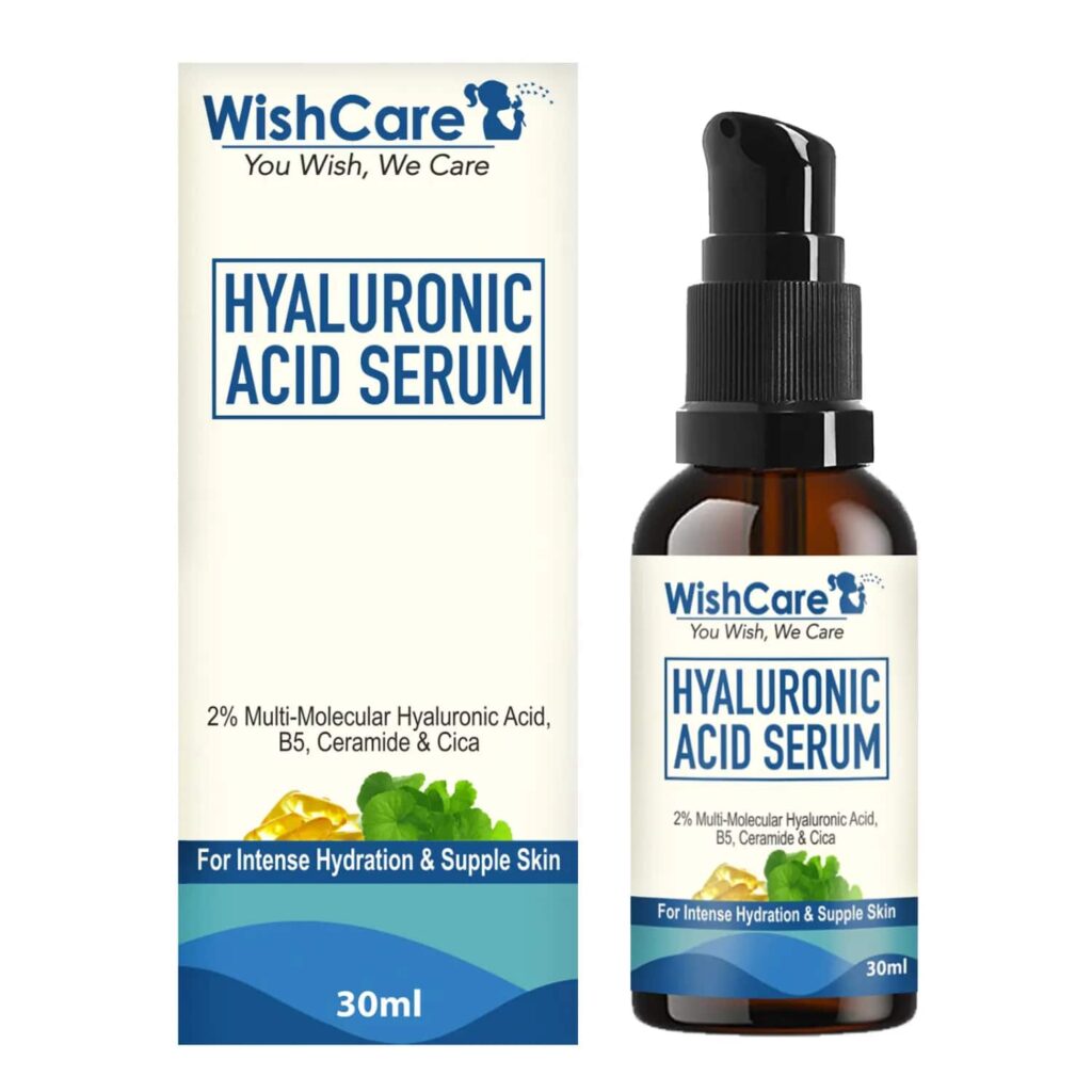 WishCare 2% Hyaluronic Acid Serum With Cica (30ml) - WishCare