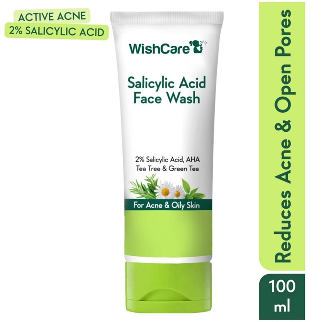 WishCare 2% Salicylic Acid Face Wash (100ml) - WishCare