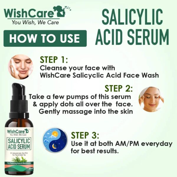 WishCare 2% Salicylic Acid Serum (30ml) - WishCare
