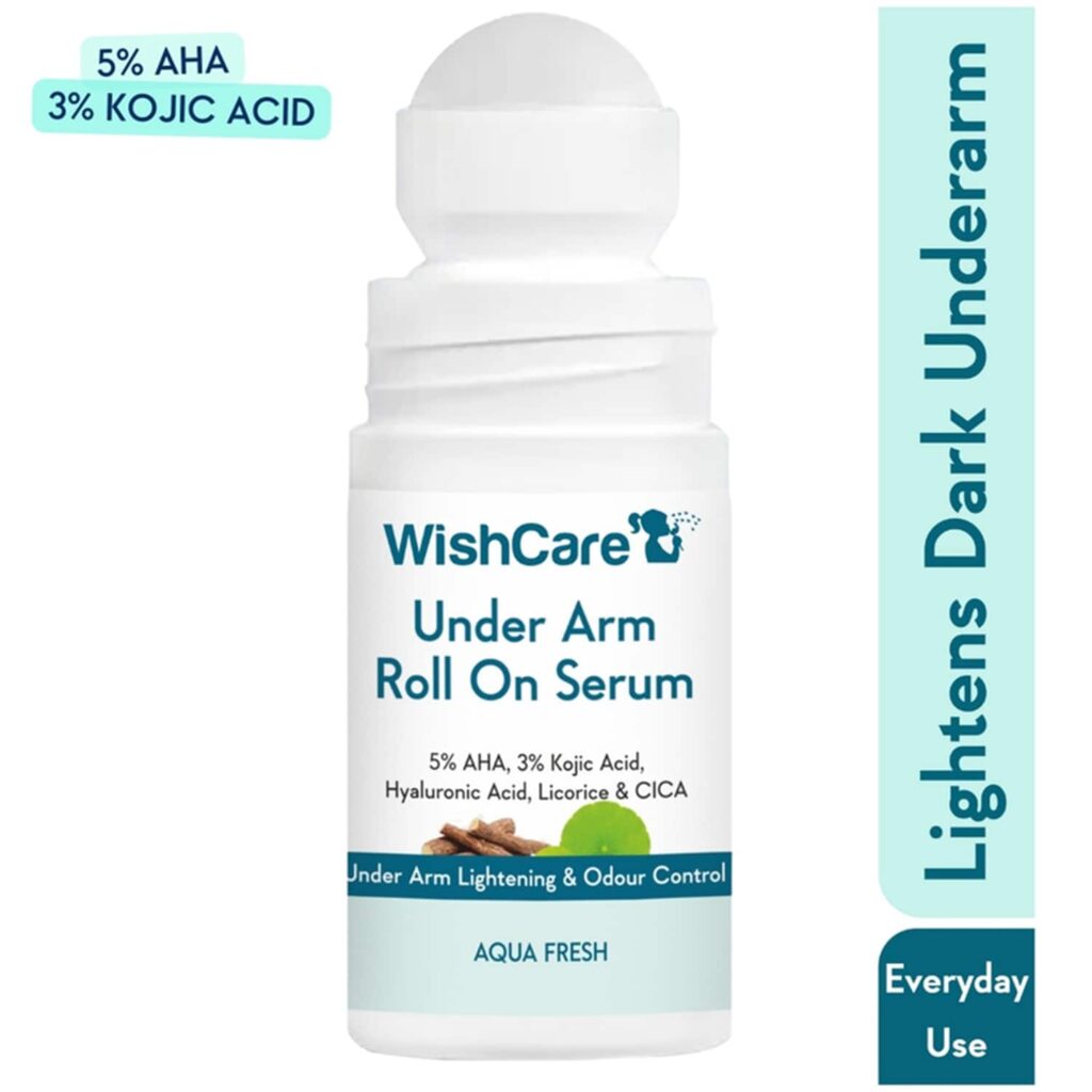 WishCare Aqua Fresh Underarm Roll On Serum (50 ml) - WishCare