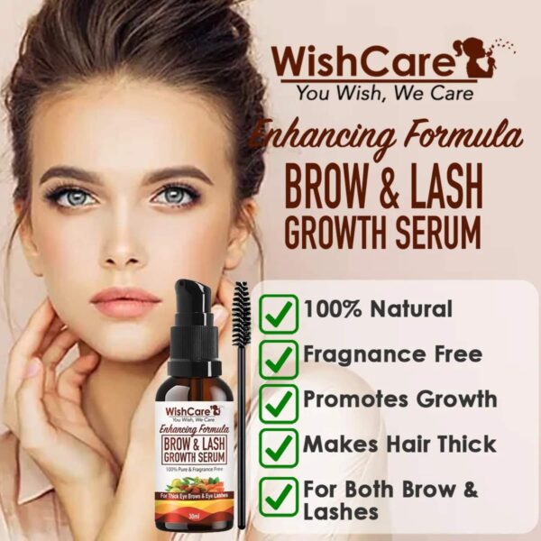 WishCare Brow & Lash Growth Serum (30ml) - WishCare