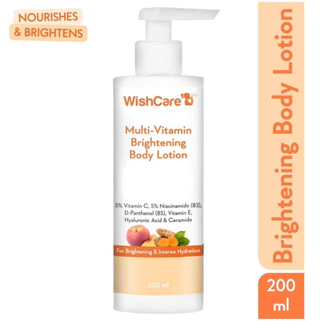 WishCare Multi-Vitamin Brightening Body Lotion (200ml) - WishCare