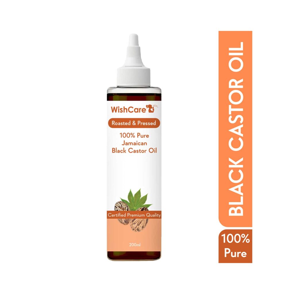 WishCare Premium Jamaican Black Castor Oil-Cold Pressed (200ml) - WishCare