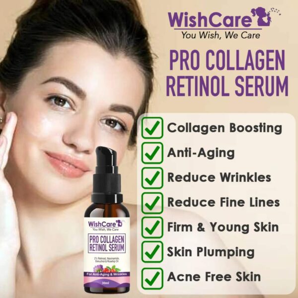 WishCare Pro Collagen Retinol Serum (30ml) - WishCare
