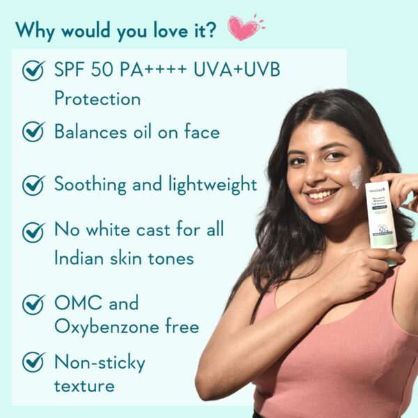 WishCare Sunscreen Body Lotion & Niacinamide Oil Balance Fluid Sunscreen SPF 50 Combo (200ml + 50ml) - WishCare