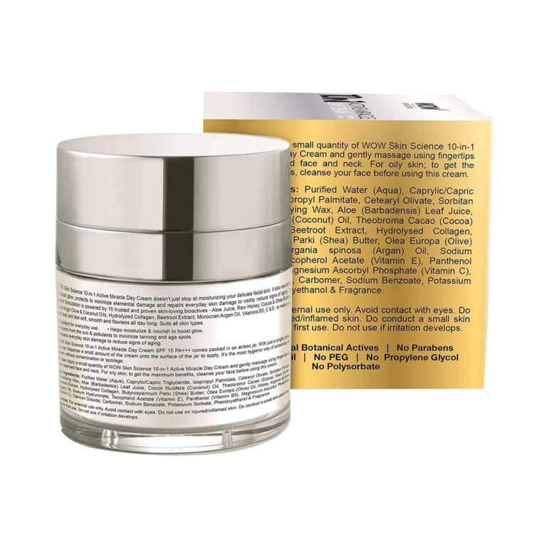 WOW SKIN SCIENCE 10 in 1 Active Miracle Face Cream (50ml) - WOW SKIN SCIENCE