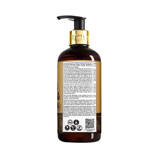 WOW SKIN SCIENCE Moroccan Argan Oil Conditioner (300ml) - WOW SKIN SCIENCE
