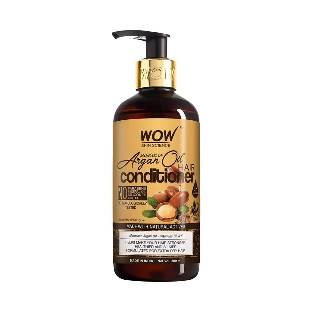 WOW SKIN SCIENCE Moroccan Argan Oil Conditioner (300ml) - WOW SKIN SCIENCE