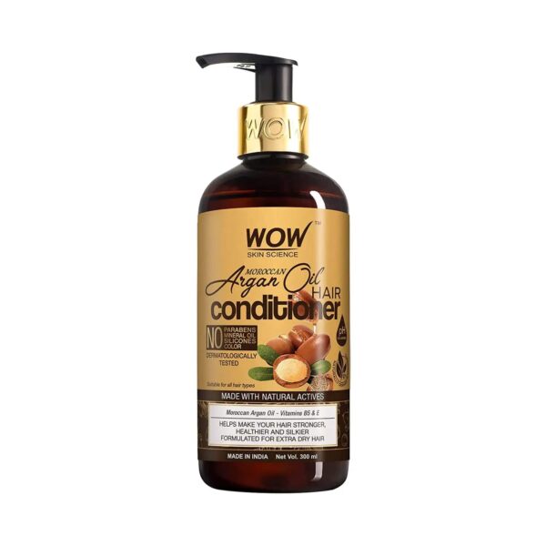 WOW SKIN SCIENCE Moroccan Argan Oil Conditioner (300ml) - WOW SKIN SCIENCE
