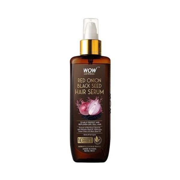 WOW SKIN SCIENCE Onion Black Seed Hair Serum (100ml) - WOW SKIN SCIENCE