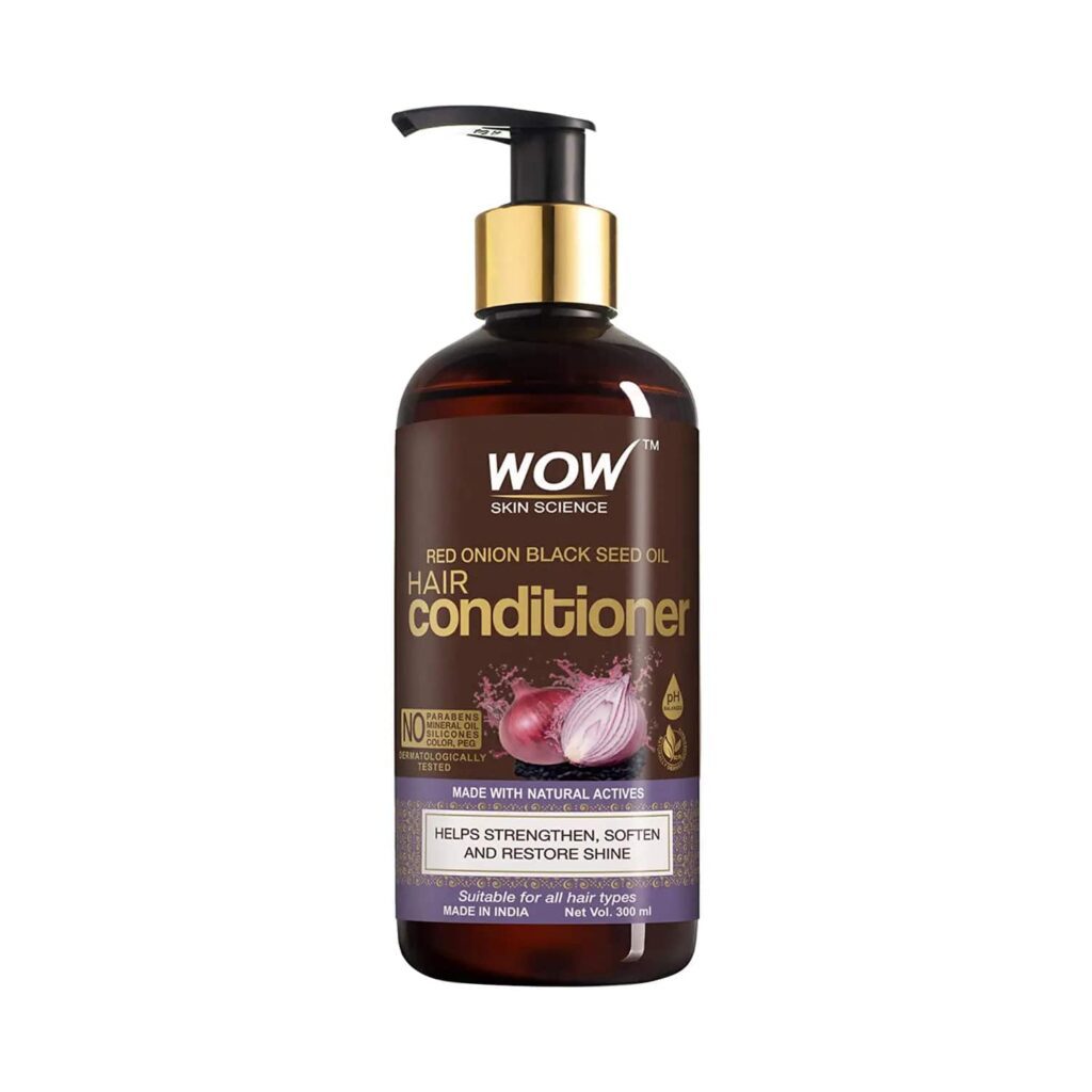 WOW SKIN SCIENCE Onion Black Seed Oil Hair Conditioner (300ml) - WOW SKIN SCIENCE