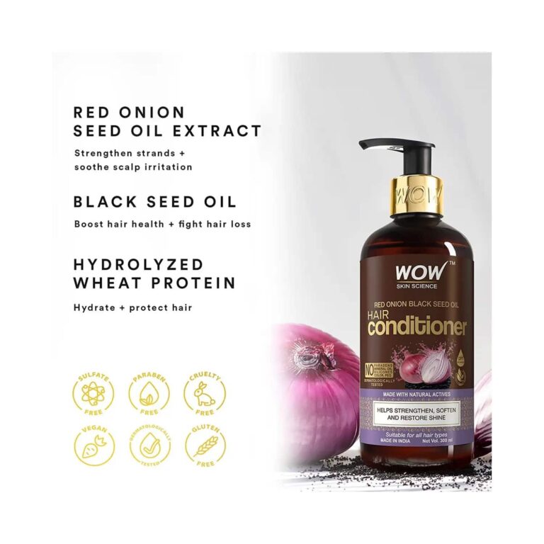 WOW SKIN SCIENCE Onion Black Seed Oil Ultimate Hair Care Kit (3Pcs) - WOW SKIN SCIENCE