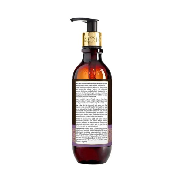 WOW SKIN SCIENCE Onion Shampoo with Hair Oil - WOW SKIN SCIENCE