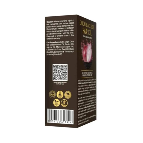 WOW SKIN SCIENCE Red Onion Black Seed Hair Mask and Hair Oil Combo - WOW SKIN SCIENCE