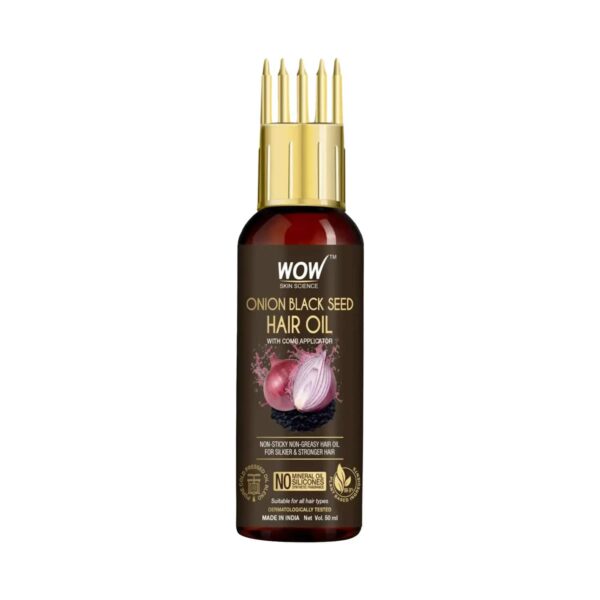 WOW SKIN SCIENCE Red Onion Black Seed Hair Mask and Hair Oil Combo - WOW SKIN SCIENCE