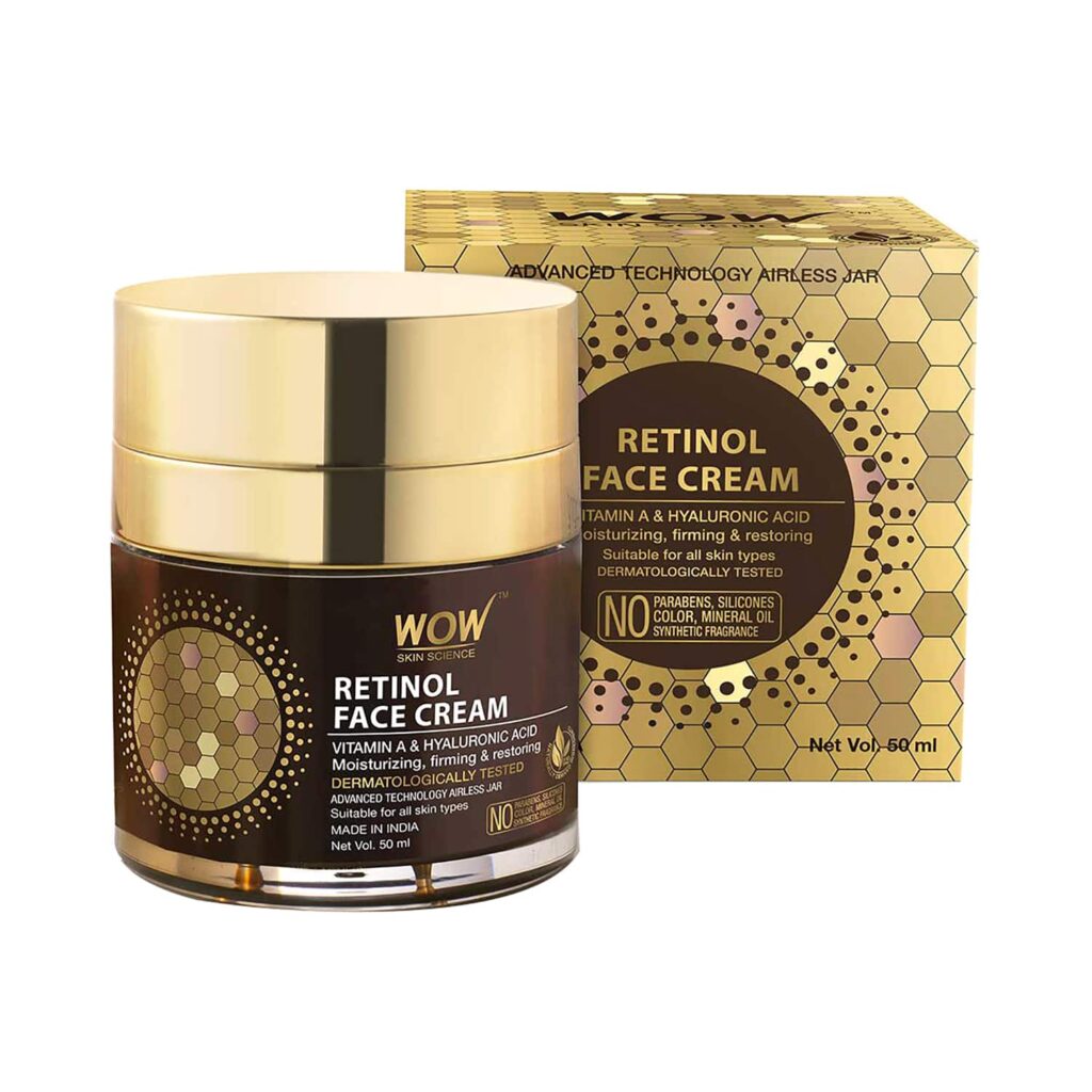 WOW SKIN SCIENCE Retinol Face Cream (50ml) - WOW SKIN SCIENCE