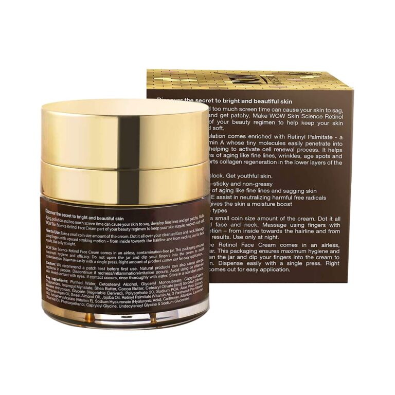 WOW SKIN SCIENCE Retinol Face Cream (50ml) - WOW SKIN SCIENCE