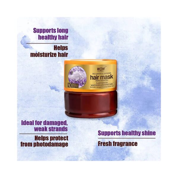 WOW SKIN SCIENCE Rice Hair Mask (200ml) - WOW SKIN SCIENCE