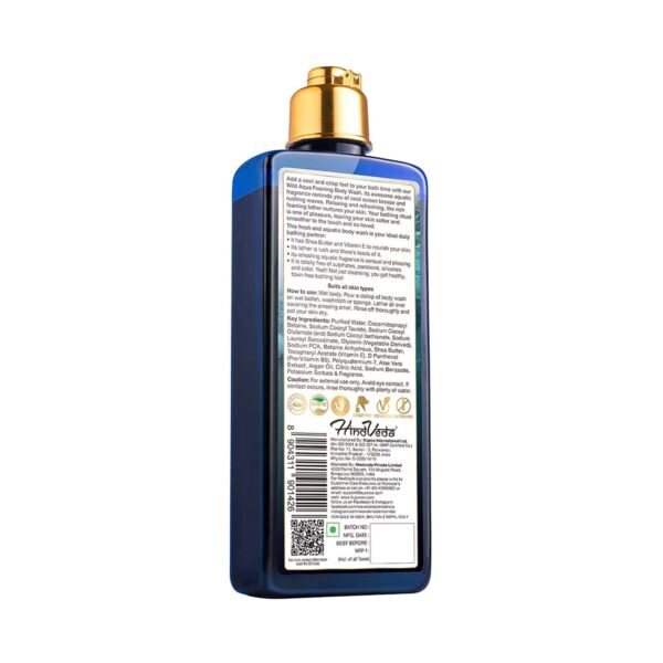 WOW SKIN SCIENCE Wild Aqua Foaming Body Wash (250ml) - WOW SKIN SCIENCE