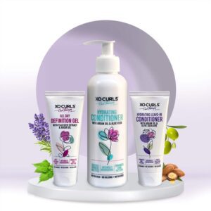Xo Curls Conditioner, Leave-In & Gel Combo - Xo Curls