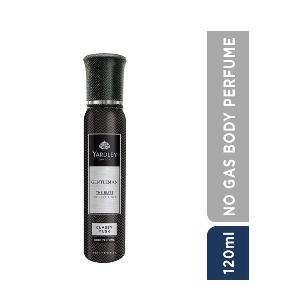 Yardley London Elite Collection Classy Musk Body Perfume (120ml) - Yardley London