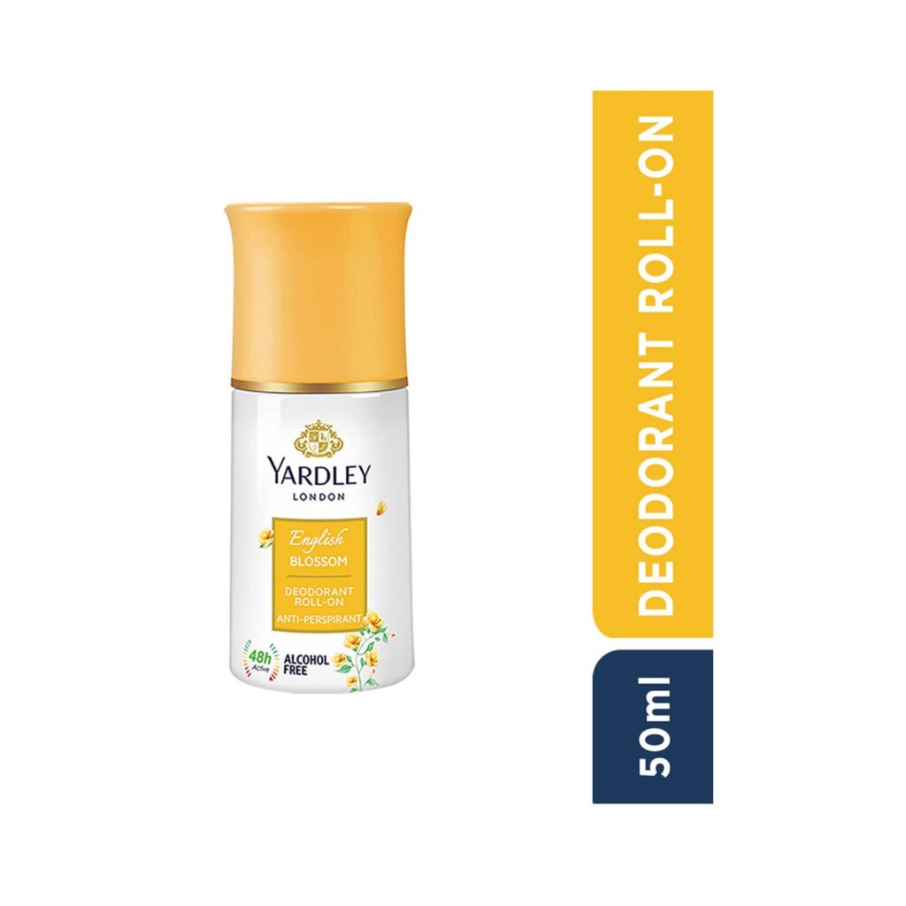 Yardley London English Blossom Deodorant Roll-On (50ml) - Yardley London