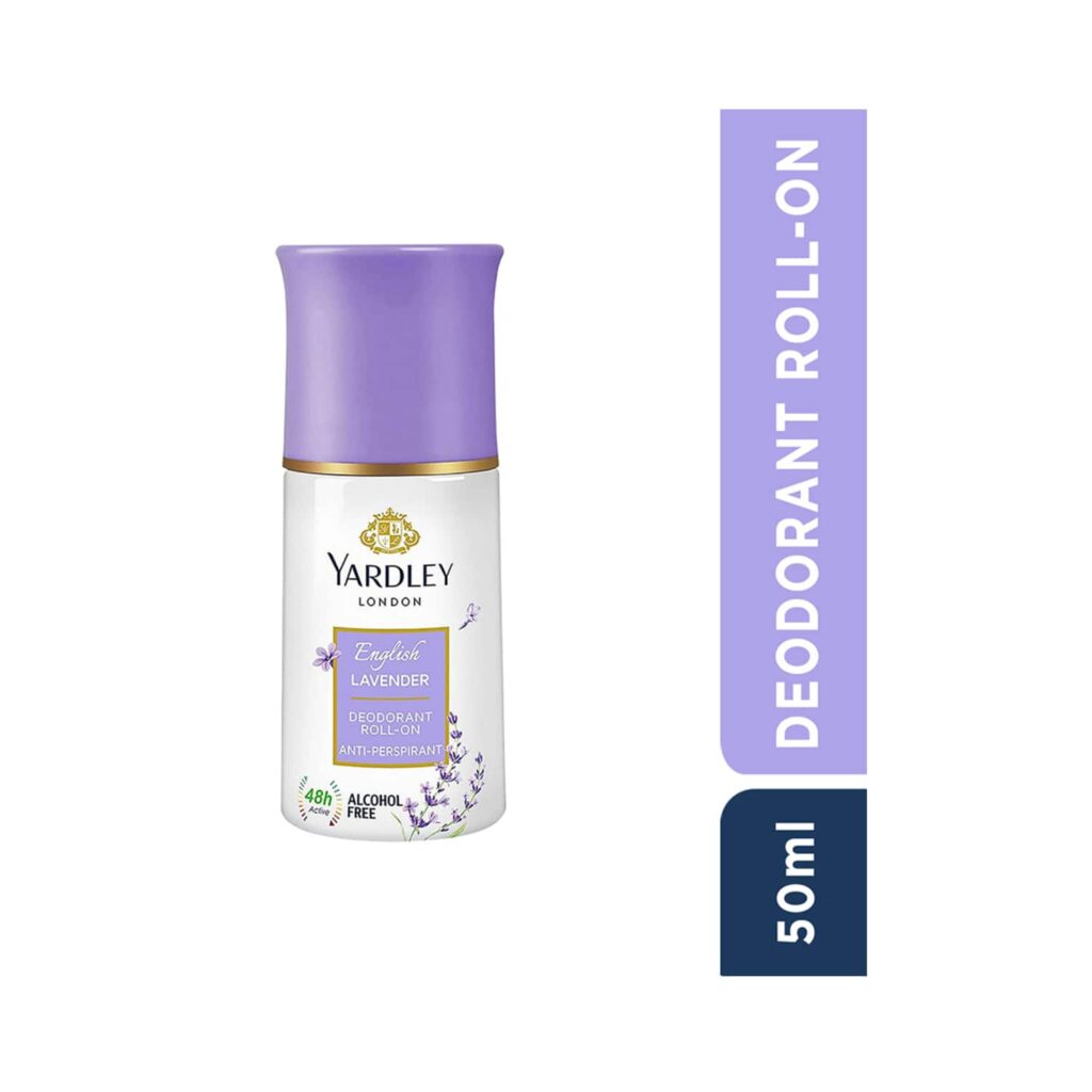 Yardley London English Lavender Deodorant Roll-On (50ml) - Yardley London