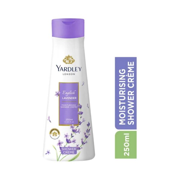 Yardley London English Lavender Moisturising Shower Creme (250ml) - Yardley London