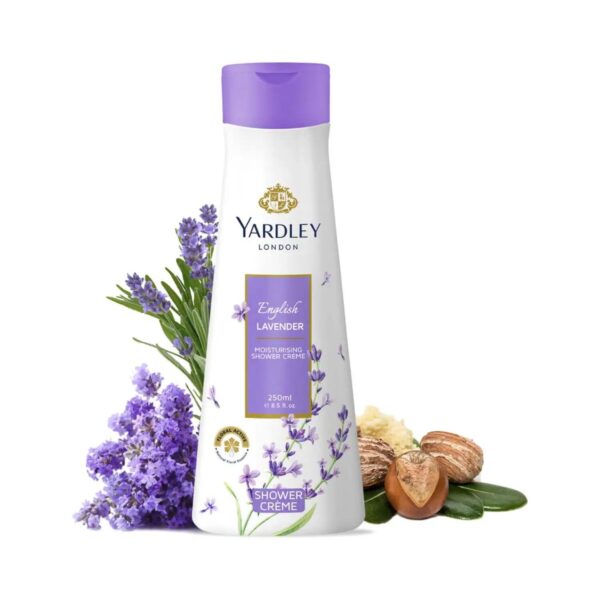 Yardley London English Lavender Moisturising Shower Creme (250ml) - Yardley London