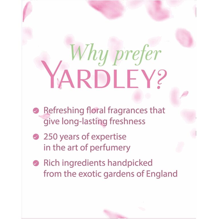 Yardley London English Rose Eau De Toilette (125ml) - Yardley London