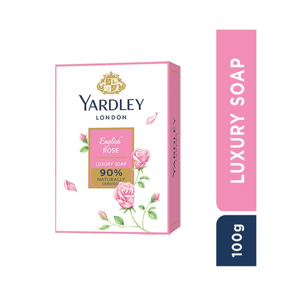 Yardley London English Rose Luxury Soap (100g) - Yardley London
