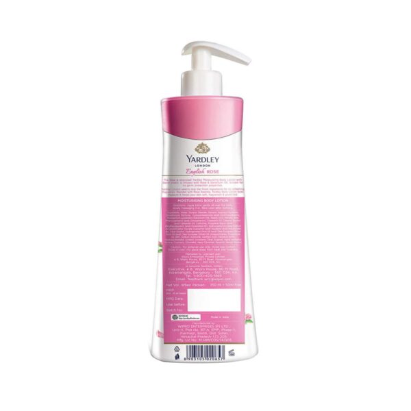Yardley London English Rose Moisturizing Body Lotion (400ml) - Yardley London