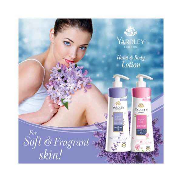 Yardley London English Rose Moisturizing Body Lotion (400ml) - Yardley London