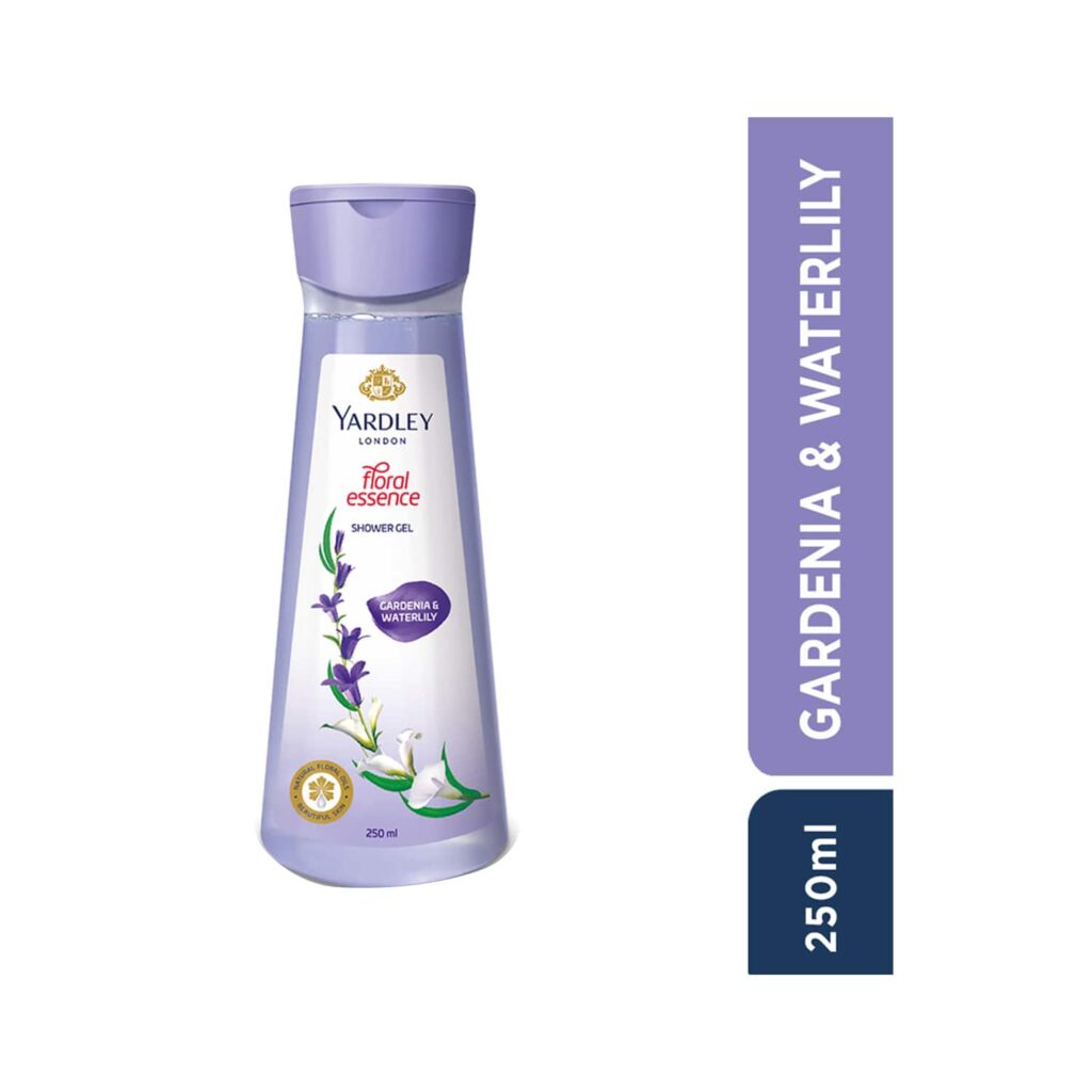 Yardley London Gardenia & Waterlily Floral Essence Shower Gel (250ml) - Yardley London